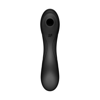 Wibrator Satisfyer Curvy Trinity 4 czarny silikonowy 17cm wodoodporny