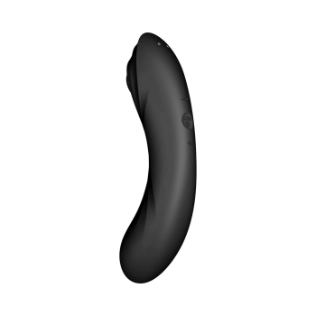 Wibrator Satisfyer Curvy Trinity 4 czarny silikonowy 17cm wodoodporny