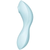 Stymulator łechtaczki Satisfyer Curvy Trinity 5 niebieski silikonowy