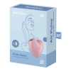 Stymulator łechtaczki Satisfyer Cutie Heart jasnoczerwony silikonowy USB