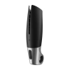 Masturbator wibracyjny Satisfyer Power silikonowy czarny srebrny USB