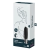 Masturbator wibracyjny Satisfyer Power silikonowy czarny srebrny USB