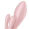 Wibrator króliczek nadmuchiwany Satisfyer Air Pump Bunny 3 różowy USB