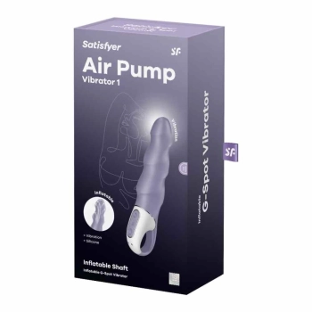 Wibrator punktu G pompowany Satisfyer silikonowy USB