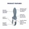 Wibrator analny pompowany Satisfyer Air Pump Booty 1 USB