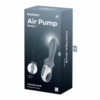 Wibrator analny pompowany Satisfyer Air Pump Booty 1 USB
