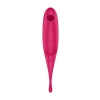 Stymulator łechtaczki Satisfyer Twirling Pro czerwony USB