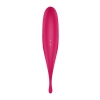Stymulator łechtaczki Satisfyer Twirling Pro czerwony USB