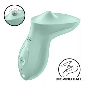 Stymulator łechtaczki Satisfyer Exciterrr miętowy USB