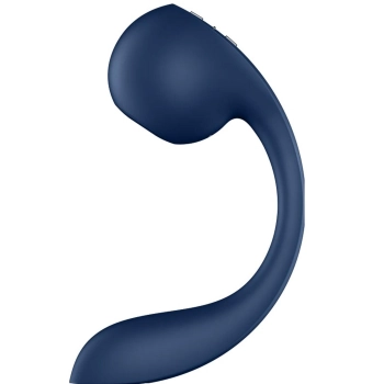 Wibrator punktu G Satisfyer Pro+ Wave 4 Connect niebieski USB
