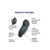 Stymulator łechtaczki stukający Satisfyer Tap Climax 2 szary USB