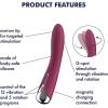 Wibrator obrotowy Satisfyer Spinning Vibe 1 czerwony USB