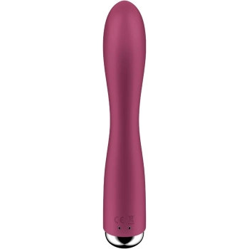 Wibrator króliczek z rotacją Satisfyer Spinning Rabbit 1 czerwony USB