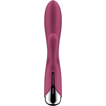 Wibrator króliczek z rotacją Satisfyer Spinning Rabbit 1 czerwony USB