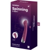Wibrator punktu G obrotowy Satisfyer Spinning 1 czerwony