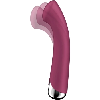 Wibrator punktu G obrotowy Satisfyer Spinning 1 czerwony