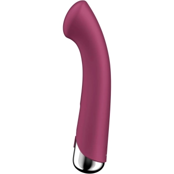 Wibrator punktu G obrotowy Satisfyer Spinning 1 czerwony