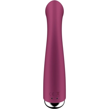Wibrator punktu G obrotowy Satisfyer Spinning 1 czerwony
