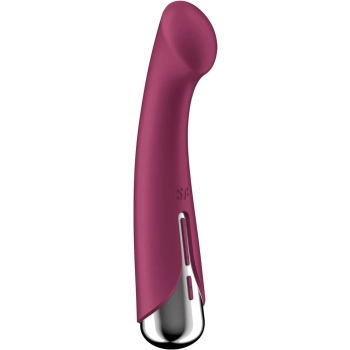 Wibrator punktu G obrotowy Satisfyer Spinning 1 czerwony