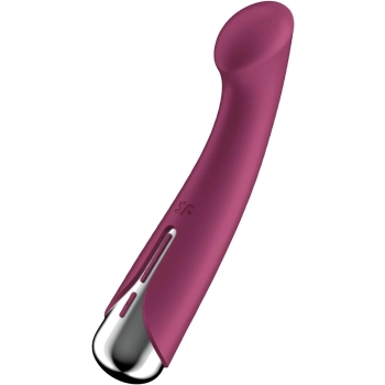 Wibrator punktu G obrotowy Satisfyer Spinning 1 czerwony