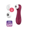 Pro 2 Generation 3with Liquid Air Technology, Vibration and Bluetooth/App wine red