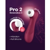 Stymulator łechtaczki Satisfyer Pro 2 Liquid Air bordowy USB