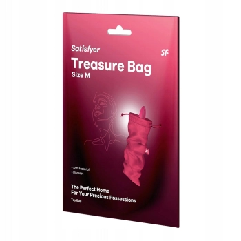 Torba na gadżety erotyczne Satisfyer Treasure Bag M różowa