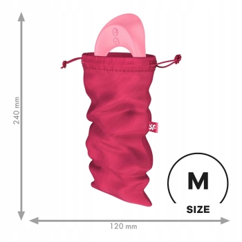 Torba na gadżety erotyczne Satisfyer Treasure Bag M różowa