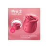 Stymulator łechtaczki Satisfyer Pro 2 Classic Rose silikonowy 7 cm