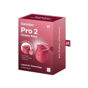 Stymulator łechtaczki Satisfyer Pro 2 Classic Rose silikonowy 7 cm