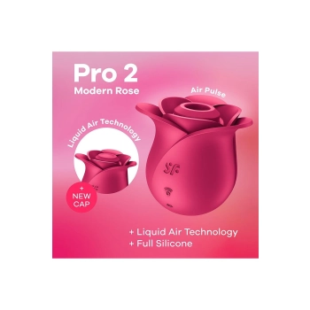 Stymulator łechtaczki z falą ciśnienia Satisfyer Pro 2 Modern Rose