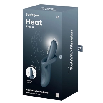 Stymulator rozgrzewający Satisfyer Heat Flex 4 szary