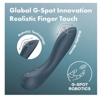 Wibrator punktu G falujący Satisfyer Wave 4 silikonowy USB