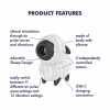 Stymulator łechtaczki Satisfyer Dreamy Sheep USB 9 cm