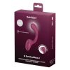 Wibrator punktu G i łechtaczki Satisfyer G For Goddess 2 bordowy
