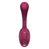 Wibrator punktu G i łechtaczki Satisfyer G For Goddess 2 bordowy