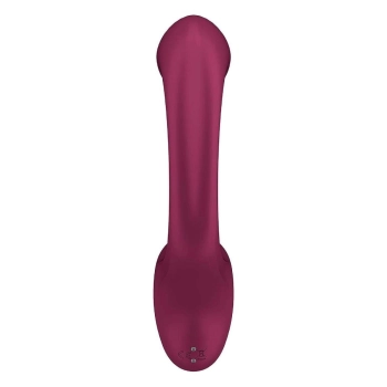Wibrator punktu G i łechtaczki Satisfyer G For Goddess 2 bordowy