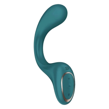 Wibrator punktu G Satisfyer G For Goddess 2 silikonowy butelkowa zieleń USB