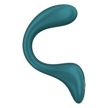 Wibrator punktu G Satisfyer G For Goddess 2 silikonowy butelkowa zieleń USB