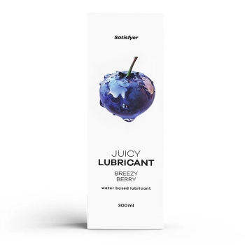Lubrykant wodny smakowy jagodowy Satisfyer Breezy Berry 300 ml