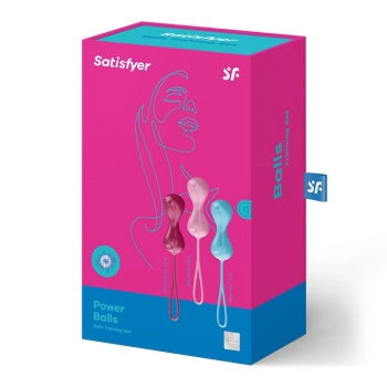 Zestaw kulek miłości Satisfyer Balls C02 double medium