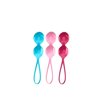 Kulki silikonowe Satisfyer Balls C03 zestaw 3 sztuk 3 4 cm