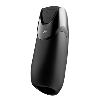 Masturbator Satisfyer Men Vibration+ z wibracją i aplikacją czarny