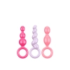 Zestaw korków analnych Satisfyer colored 3 sztuki
