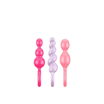 Zestaw korków analnych Satisfyer colored 3 sztuki
