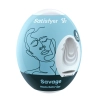 Jajko masturbator hydroaktywne Satisfyer Savage jasnoniebieskie