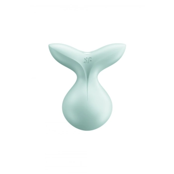 Wibrator mini silikonowy Satisfyer Viva la Vulva 3 mint USB