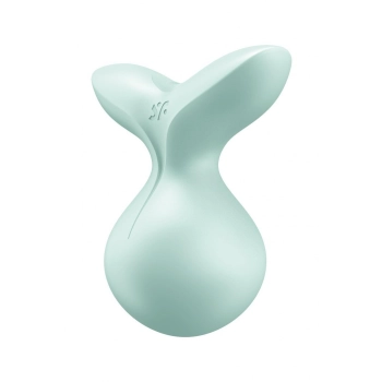 Wibrator mini silikonowy Satisfyer Viva la Vulva 3 mint USB