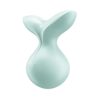 Wibrator mini silikonowy Satisfyer Viva la Vulva 3 mint USB