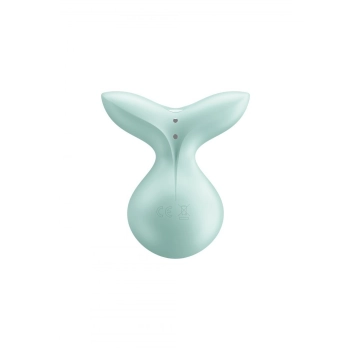 Wibrator mini silikonowy Satisfyer Viva la Vulva 3 mint USB